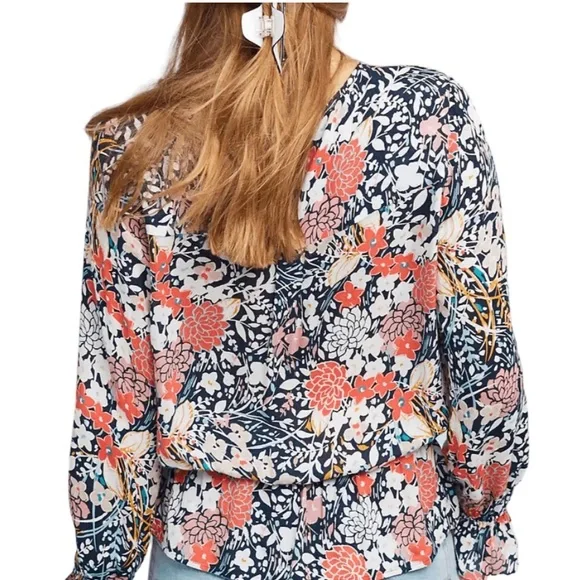 Anthropologie Maeve Peasant Floral Top S - Picture 6 of 7